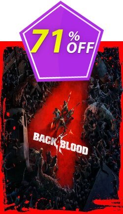 71% OFF Back 4 Blood Deluxe Edition PC - US  Coupon code