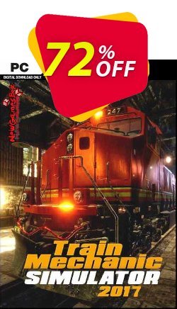 72% OFF Train Mechanic Simulator 2017 PC Coupon code
