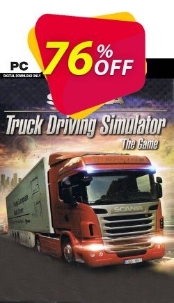 76% OFF Scania Truck Driving Simulator PC Discount