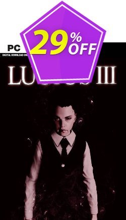 29% OFF Lucius III PC Coupon code