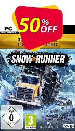 50% OFF SnowRunner: Premium Edition PC Discount
