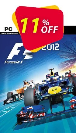 11% OFF F1 2012 PC Coupon code