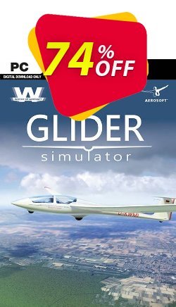 74% OFF World of Aircraft: Glider Simulator PC Coupon code