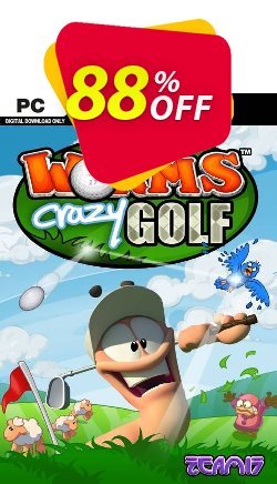 88% OFF Worms Crazy Golf PC Coupon code