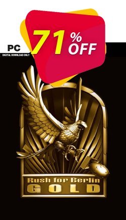 Rush for Berlin Gold PC Coupon discount Rush for Berlin Gold PC Deal 2021 CDkeys - Rush for Berlin Gold PC Exclusive Sale offer for iVoicesoft