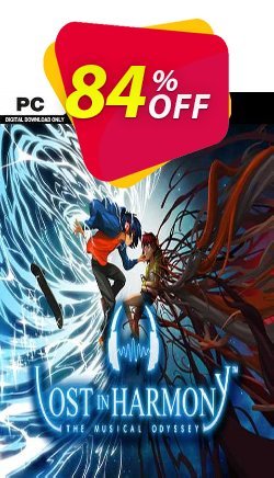84% OFF Lost in Harmony PC Coupon code