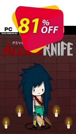 81% OFF Agatha Knife PC Coupon code