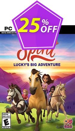 25% OFF DreamWorks Spirit Luckys Big Adventure PC Coupon code