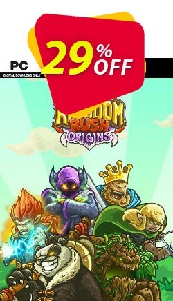 29% OFF Kingdom Rush Origins - Tower Defense PC Coupon code