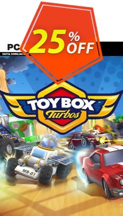 25% OFF Toybox Turbos PC Coupon code