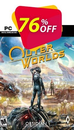 76% OFF The Outer Worlds PC - Epic  Coupon code
