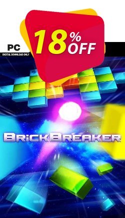 18% OFF Brick Breaker PC Coupon code
