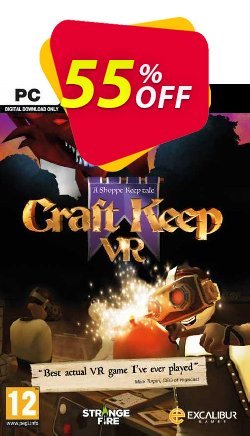 55% OFF Craft Keep VR PC Coupon code