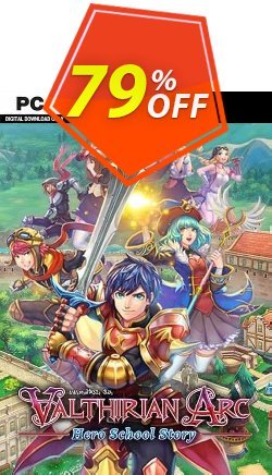 79% OFF Valthirian Arc Hero School Story PC Coupon code