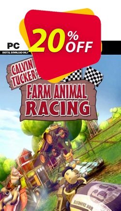 20% OFF Calvin Tuckers Farm Animal Racing PC Coupon code