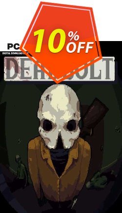 10% OFF DEADBOLT PC Coupon code