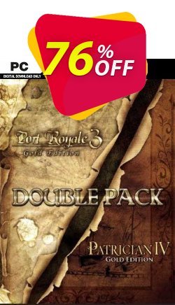 76% OFF Port Royale 3 Gold And Patrician IV Gold - Double Pack PC Discount