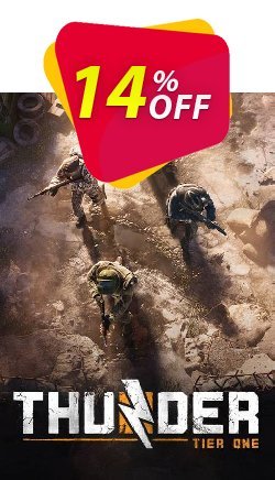 14% OFF Thunder Tier One PC Discount