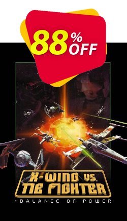 88% OFF STAR WARS X-Wing vs TIE Fighter - Balance of Power Campaigns PC Discount