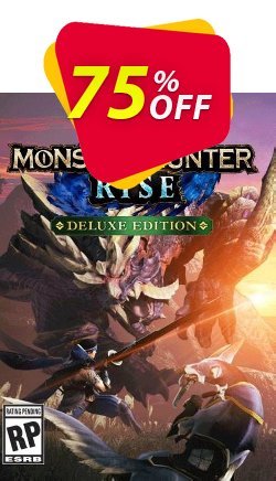 Monster Hunter Rise Deluxe Edition PC Coupon discount Monster Hunter Rise Deluxe Edition PC Deal 2024 CDkeys - Monster Hunter Rise Deluxe Edition PC Exclusive Sale offer 
