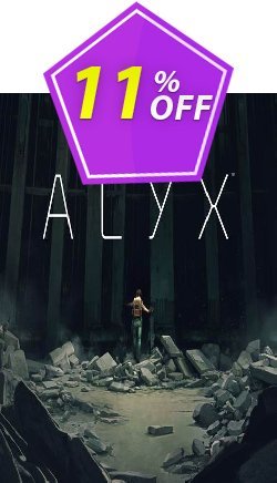 11% OFF Half-Life: Alyx PC Coupon code