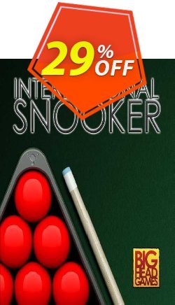 29% OFF International Snooker PC Discount