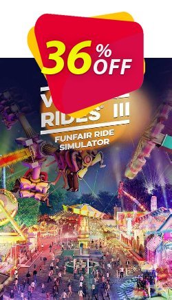 36% OFF Virtual Rides 3 - Funfair Simulator PC Coupon code