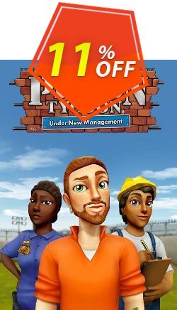 11% OFF Prison Tycoon: Under New Management PC Coupon code