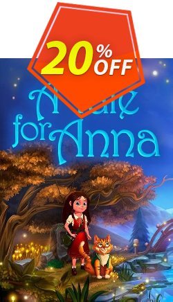 20% OFF A Tale for Anna PC Coupon code