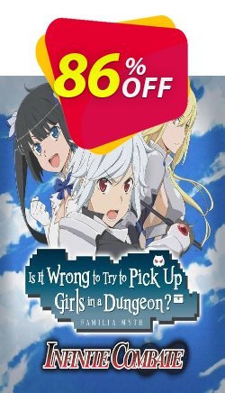 86% OFF Is It Wrong to Try to Pick Up Girls in a Dungeon? Infinite Combate PC Discount