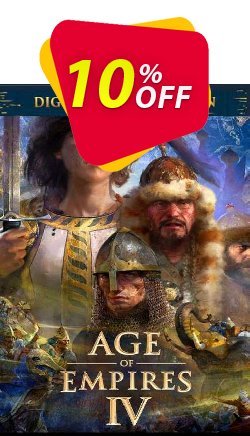 10% OFF Age of Empires IV: Digital Deluxe Edition Windows 10 PC Coupon code