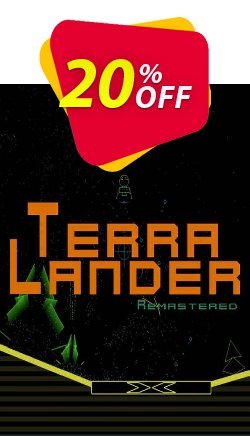 20% OFF Terra Lander Remastered PC Discount