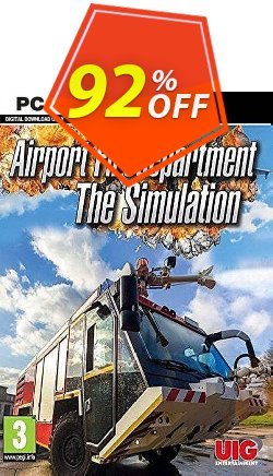 92% OFF Airport Fire Department - The Simulation PC Discount