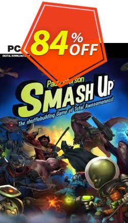 84% OFF Smash Up PC Coupon code