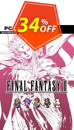 34% OFF Final Fantasy II Pixel Remaster PC Coupon code