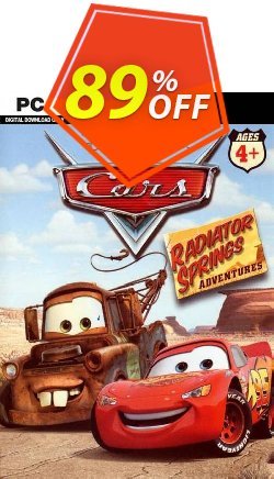 89% OFF Disney•Pixar Cars: Radiator Springs Adventures PC Discount