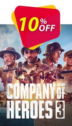 Company of Heroes 3 PC Coupon discount Company of Heroes 3 PC Deal 2024 CDkeys - Company of Heroes 3 PC Exclusive Sale offer 