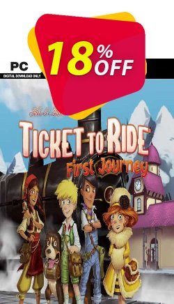 18% OFF Ticket to Ride: First Journey PC Discount