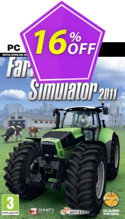 16% OFF Farming Simulator 2011 PC Coupon code