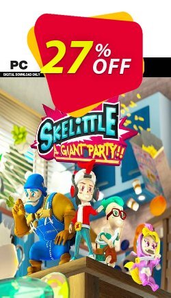 27% OFF Skelittle: A Giant Party!! PC Coupon code