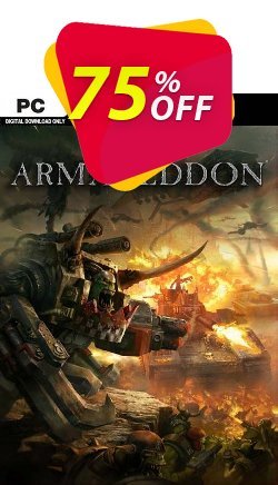 75% OFF Warhammer 40000: Armageddon PC Coupon code