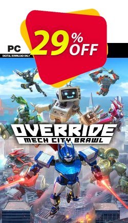 29% OFF Override: Mech City Brawl PC Coupon code