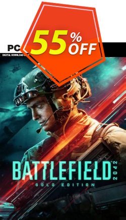 55% OFF Battlefield 2042 Gold Edition PC Coupon code
