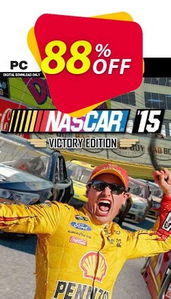 88% OFF NASCAR &#039;15 Victory Edition PC Coupon code