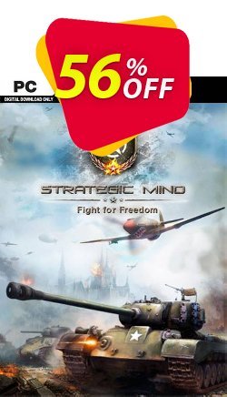 56% OFF Strategic Mind: Fight for Freedom PC Coupon code