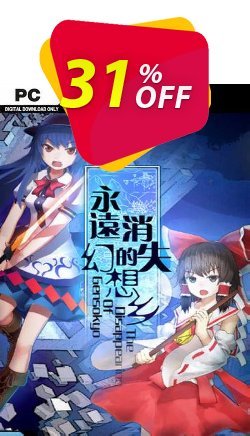 31% OFF The Disappearing of Gensokyo PC Coupon code