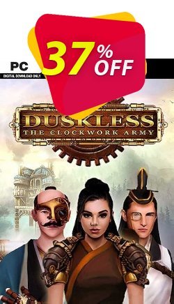 37% OFF Duskless: The Clockwork Army PC Coupon code