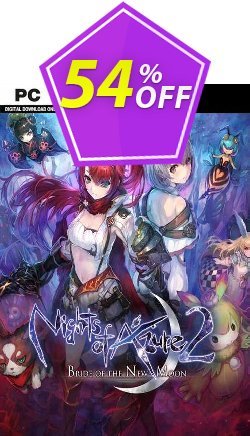 54% OFF Nights of Azure 2: Bride of the New Moon PC Coupon code