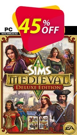 45% OFF The Sims Medieval Deluxe Pack PC Coupon code