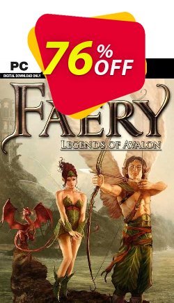76% OFF Faery - Legends of Avalon PC Coupon code